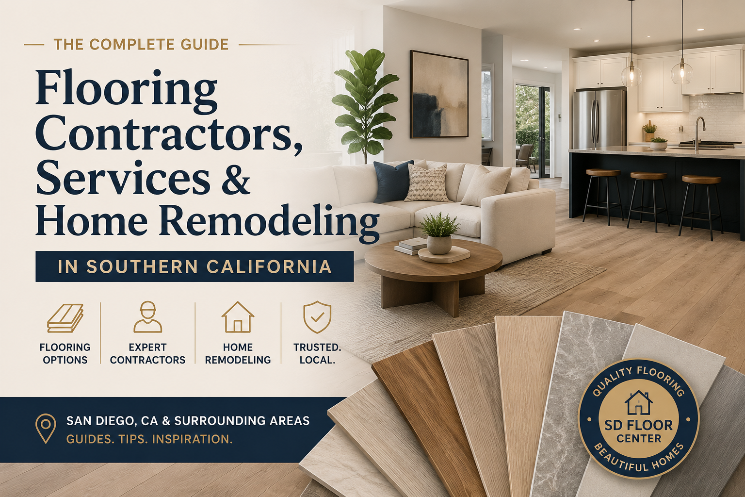 The Complete Guide to Flooring Contractors, Services & Home Remodeling in Southern California